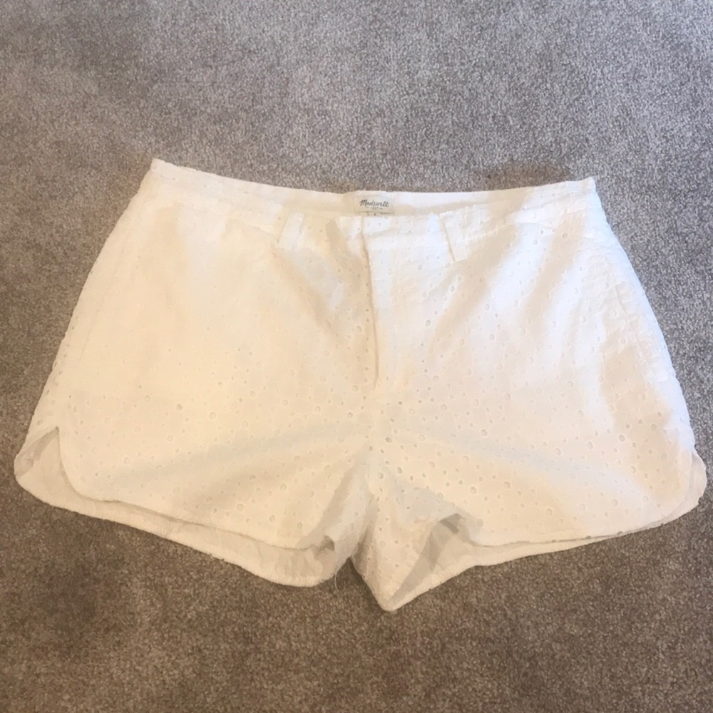 Madewell eyelet short